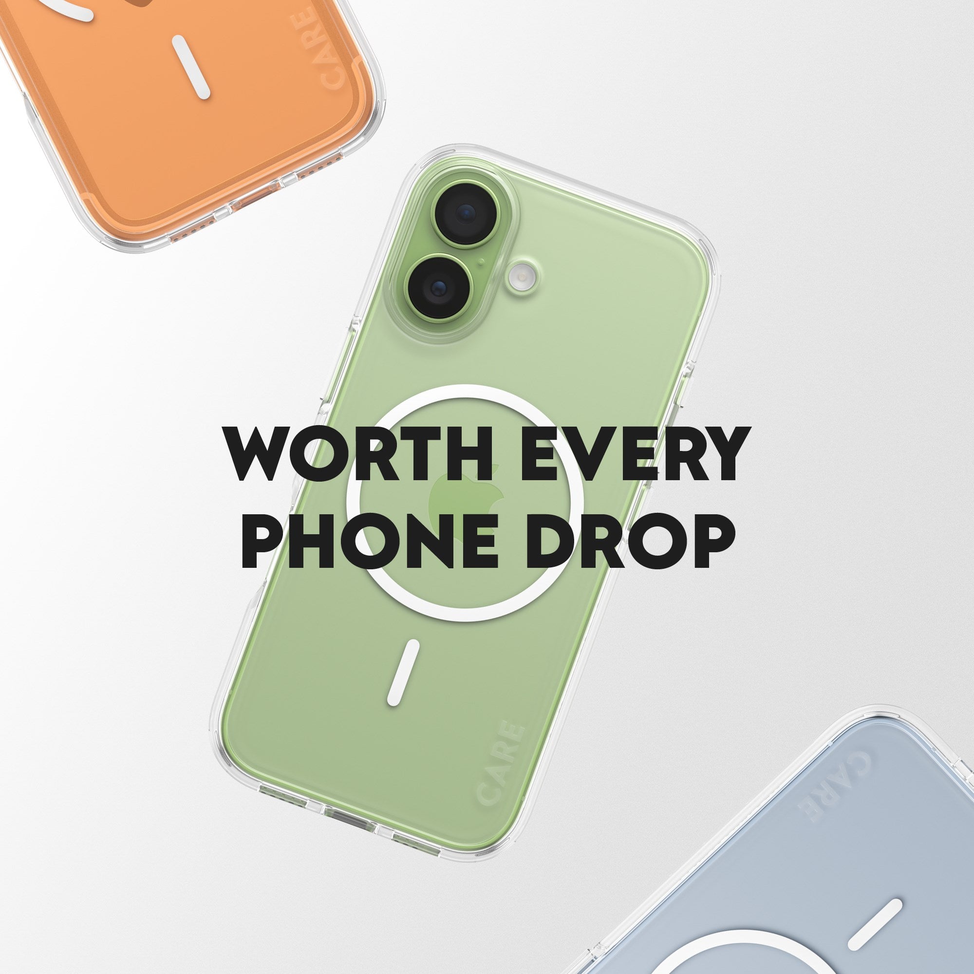 CARE™ by PanzerGlass® Urban Explorer Case Transparent w. White MagSafe iPhone 17